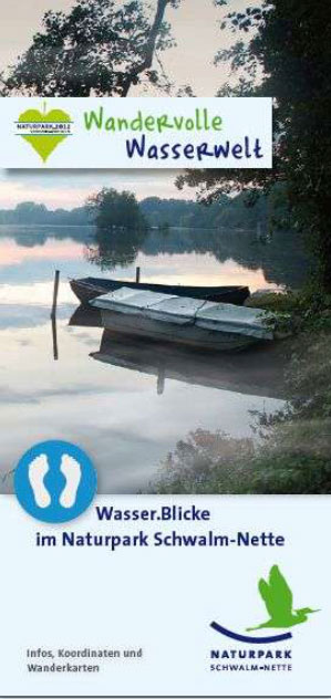 Broschüre "Wasser.Blicke im Naturpark Schwalm-Nette"