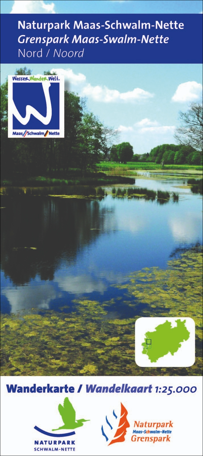 Wanderkarte Naturpark (Maas-)Schwalm-Nette / Nord