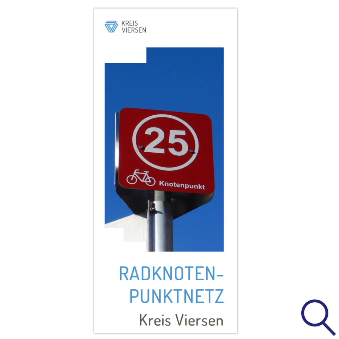 Radknotenpunktnetz im Kreis Viersen