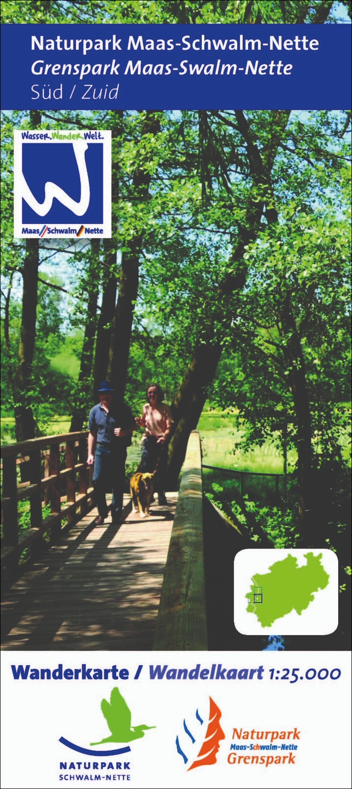 Wanderkarte Naturpark (Maas-)Schwalm-Nette / Süd