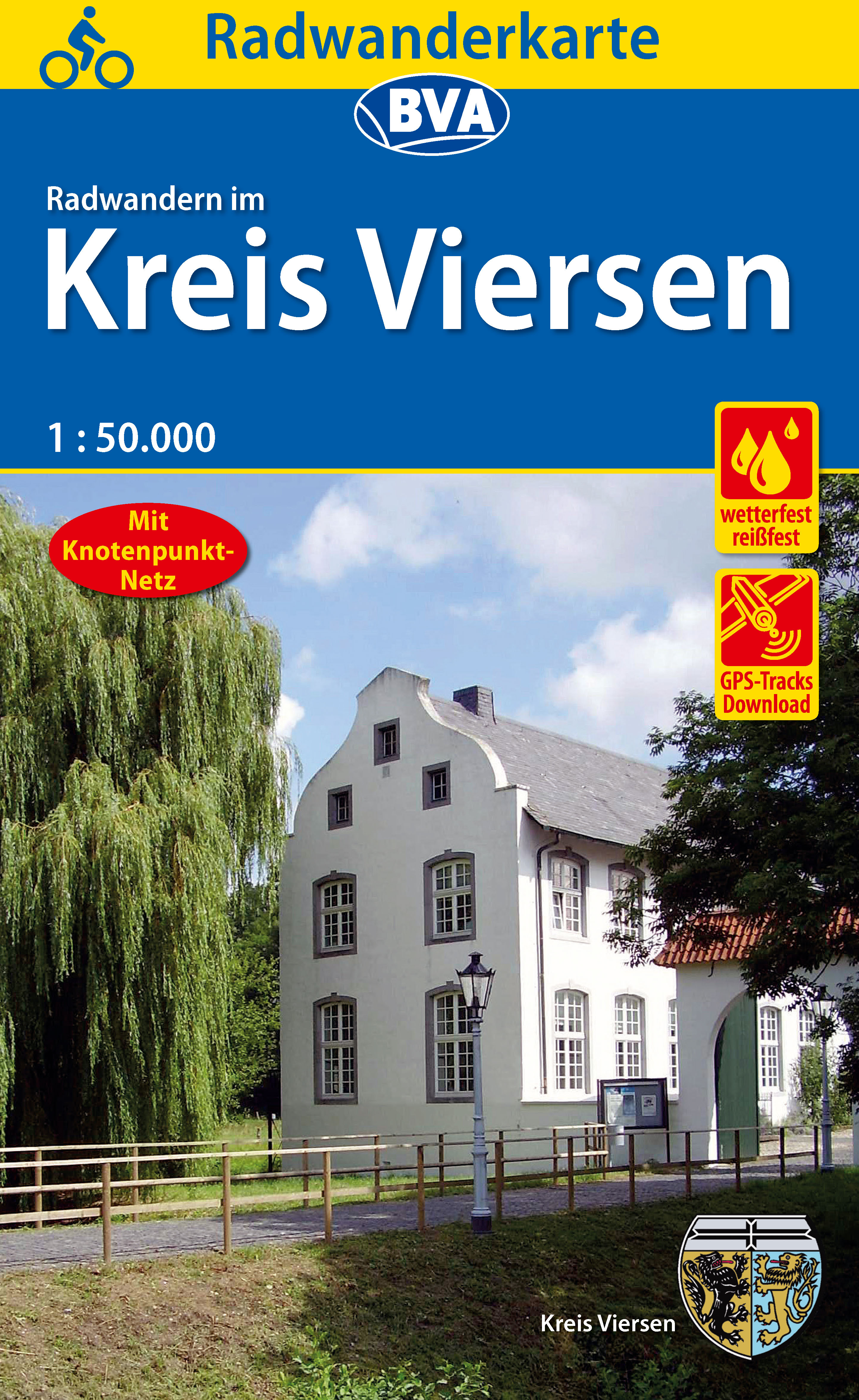 Radwanderkarte Kreis Viersen